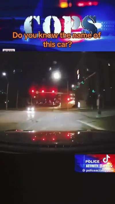 to outrun a muscle car
