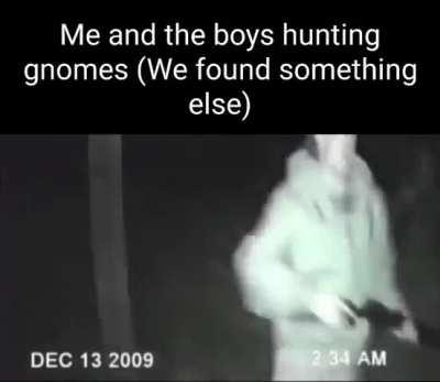 Gnome Hunting is Dangerous but Rewarding