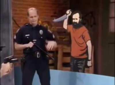 duck the camera man...