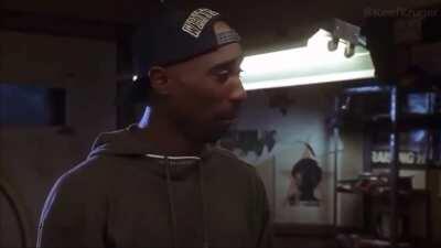 Tupac listening to the greatest song of all time 🎶💯😞