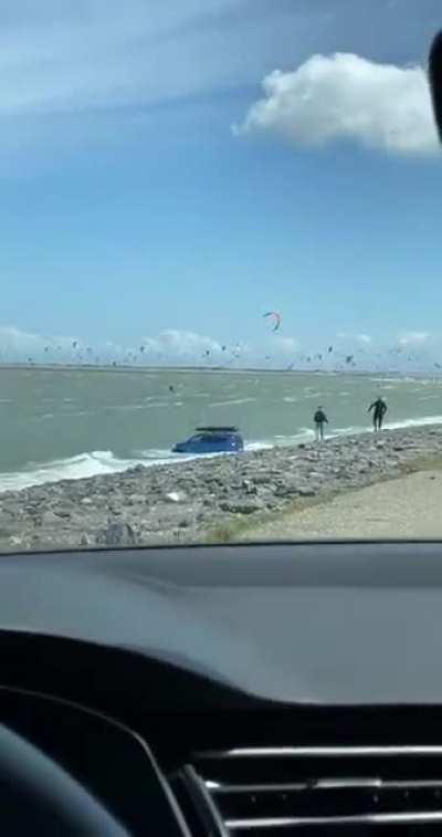 typical Germans when they go on holiday to Zeeland