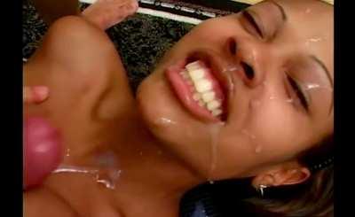 [Lacey Duvalle] Cant Help But Smile At The Massive TitFuck Facial Jon Dough Blows All Over Her