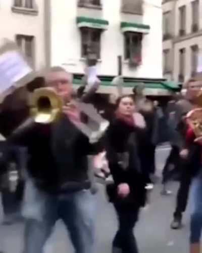 Emil ruins the protest...