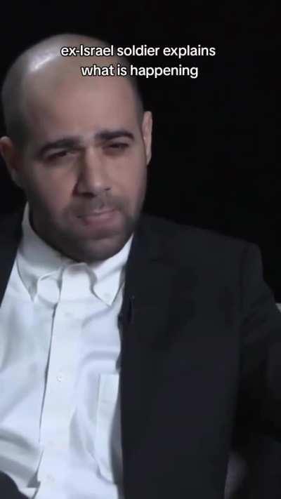 Listen to this Ex Israeli soldier explain how life is for Palestinians living under Israeli military occupation for the past 60 years. This is apartheid plain and simple.