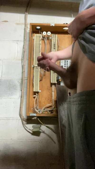 [M] First post here! And its of me cumming at work!