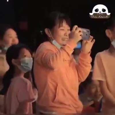 to participate although she felt sad.