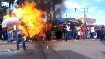 Playing Circus Charlie IRL