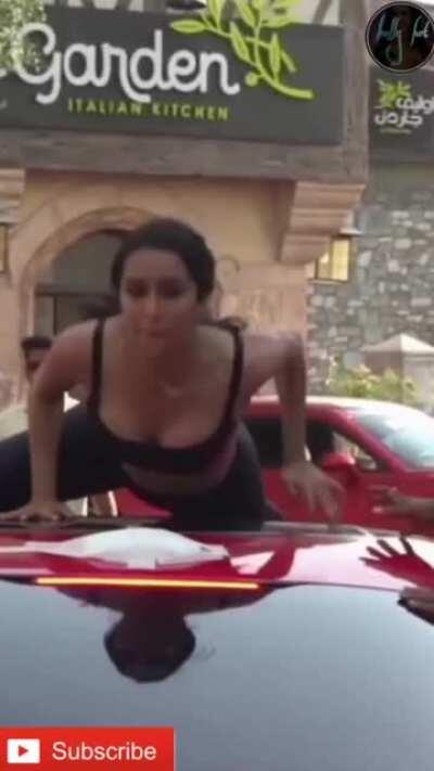 Shraddha bouncing