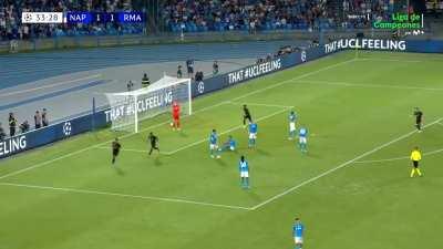 Napoli 1-[2] Real Madrid: Jude Bellingham 34' (Eduardo Camavinga assist)