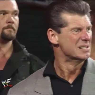 Definitely one of the greatest moments & reactions in the Attitude Era. It was also said to be the final turning point in the Monday Night Wars…