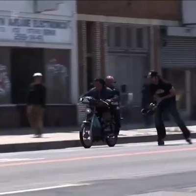 This camera man knows what he's doing