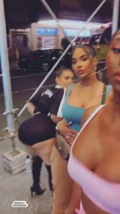 Jada Ayisha n bally are back outside🌶