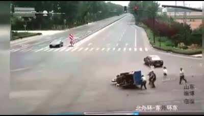 This guys luck.. What a day.