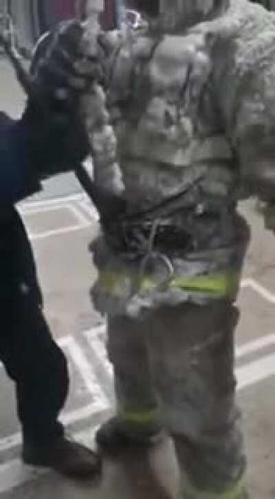 In Yakutia, frosts hit below -50, local firefighters do not have much