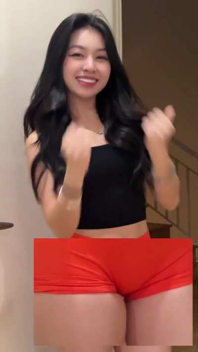 Had to do my job. Super closeup of her pussy mound.