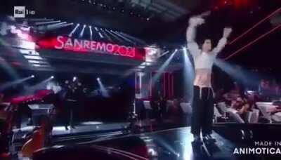 TumbluManeskin a Sanremo