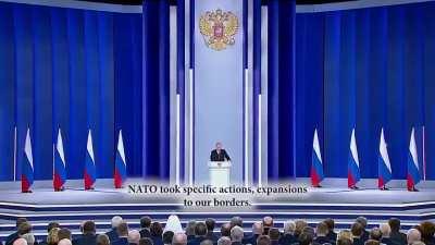 Russian asset Tucker Carlson spreading Russian propaganda talking points. I wonder how much Putin pays this sniveling little traitor to betray America.