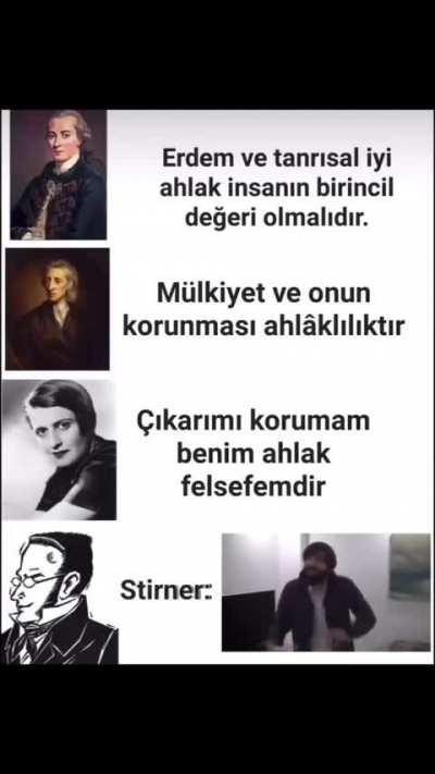 Kendi meselem kendimin meselesidir 