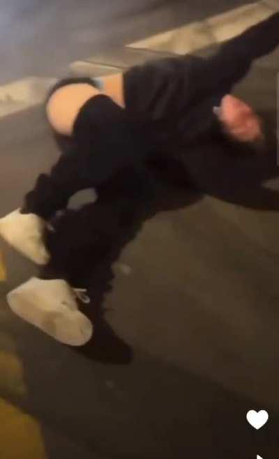 WCGW approaching a car mid drift