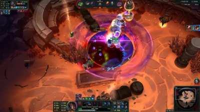 why didnt my kindred r pop when i used it at 1hp?