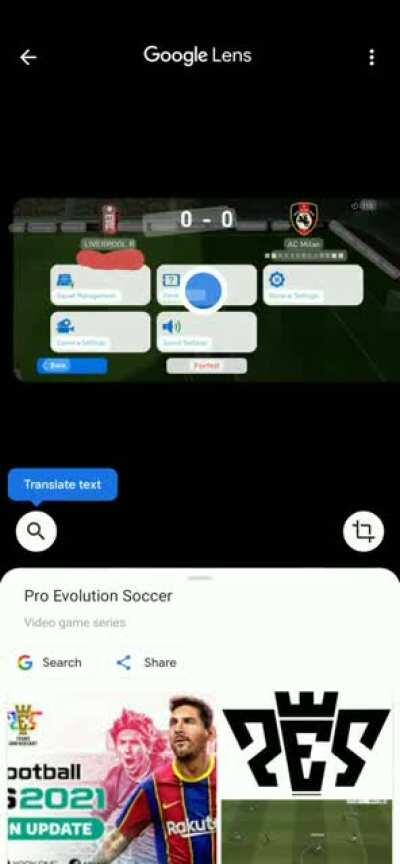 How to report a nuller / lagger with unknown texts using Google lens .