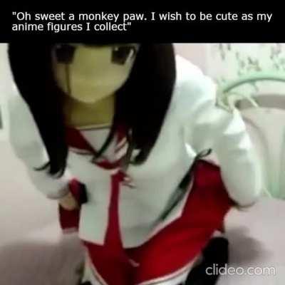 I'm turned into plastic, help!