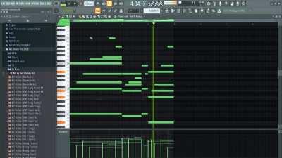 i made this really spooky piano loop on fl studio, and i kinda know how i made it, but i'm not really sure about the music theory behind it, can somebody exlain it to me?