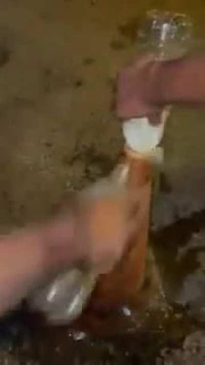 That's how you handling tear gas like a pro