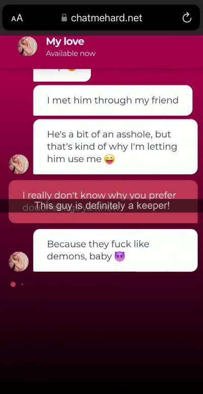 I'd leave my man for this dick in a heartbeat