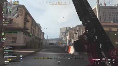 Probably my best bounty kill on warzone to date