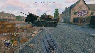 I love how Pumas react like toy cars if you ram them with a Tiger