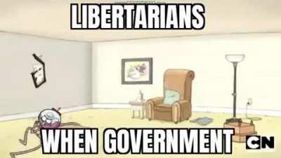 I do hate it when government.