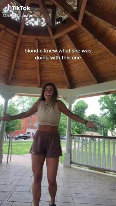 She knew what she was doing too