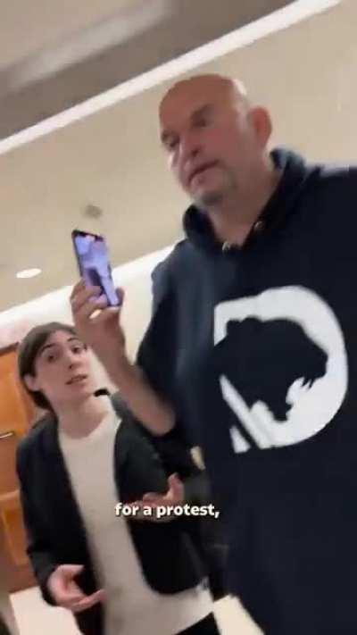 To speak to John Fetterman