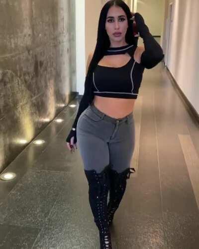 Omg! (her name and free album in the first)