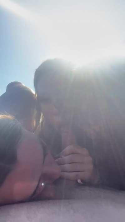 Say hi if you like blow jobs on the beach