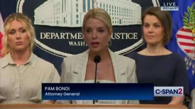 “Why not show the public the evidence?” a reporter asks — AG Pam Bondi replies: “He (Kilmar Abrego Garcia) is an illegal alien from El Salvador… he’s not coming back.