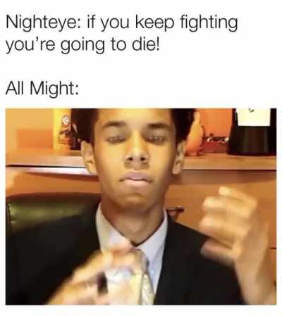 All Might a real one