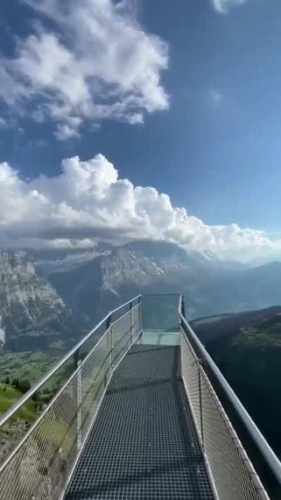 Cliff walk Switzerland