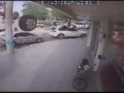 100% accuracy runaway tire