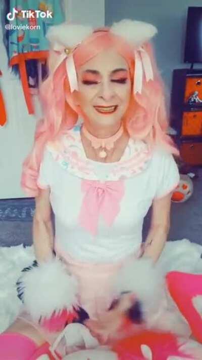 Granny's got a bodypillow