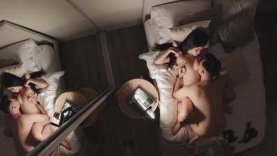 HOT Asian couple making love