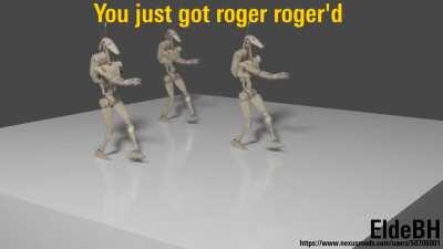 Droids after killing one clone after 60 droids have been destroyed