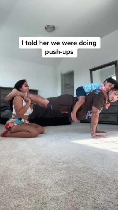 Push-ups 😂
