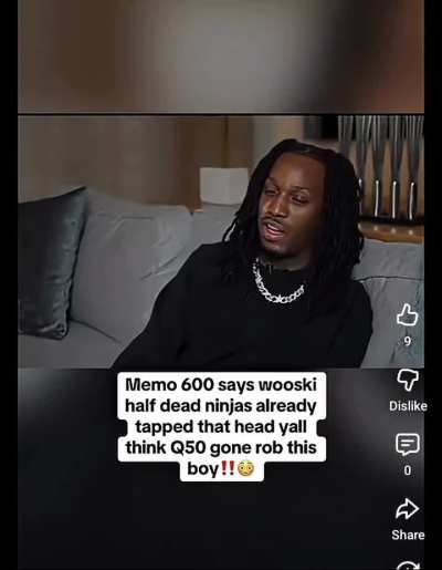 Memo600 dissing Wooski calls him half dead 😢