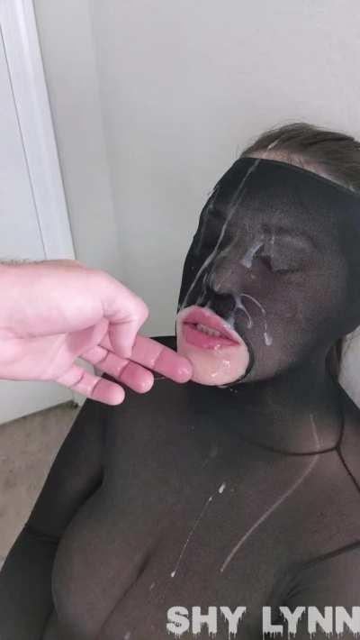 Use me, cover me and feed me your cum.