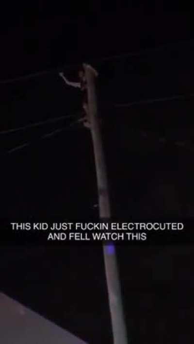 WCGW If I climb an electrical pole