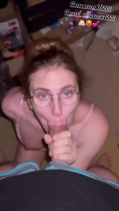 Would you let me do this to your cock? 😈