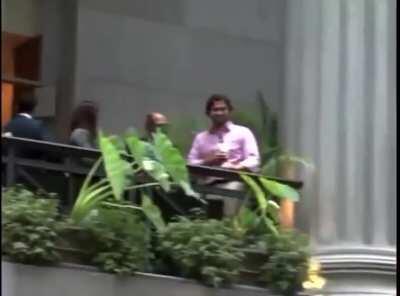 NEVER FORGET !! (WallStreet Laughing and Drinking Champagne #OccupyWallStreet)