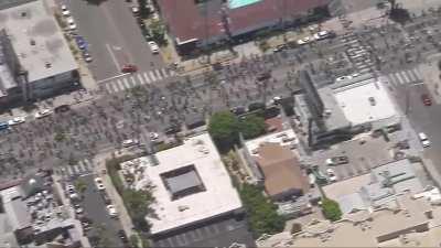 This is the Protest in L.A today, This movement will never stop!